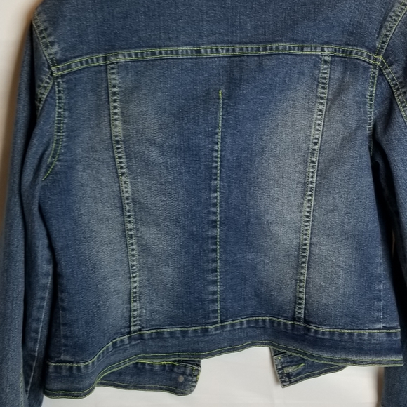 Cristina Denim Jacket Sz S Women's - Picture 6 of 6